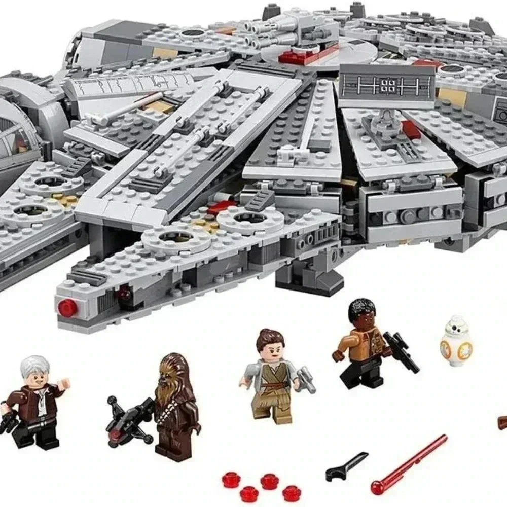 NEW LEGO Star Wars Episode VII Millennium Falcon 75105 COMPLETE 1329pcs *Retired